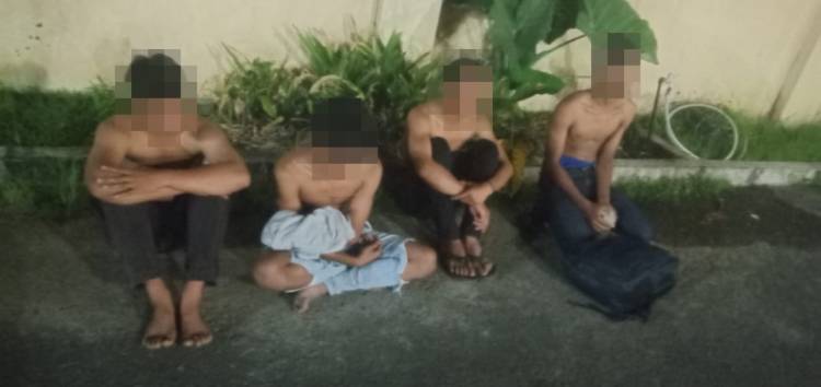 Polsek Marihat Polres Siantar Amankan 15 Remaja Terlibat Tawuran