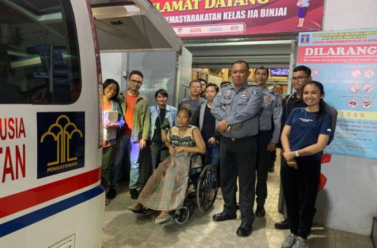 Dapatkan Layanan Maternal, Seorang Warga Binaan Lapas Binjai Melahirkan