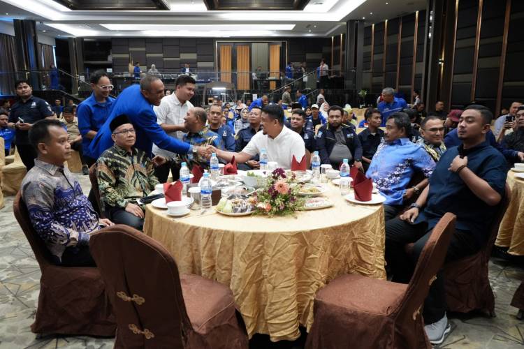 Halalbihalal DPW PAN Sumut, Bobby Nasution Harap Parpol Ikut Berkontribusi Dalam Pembangunan