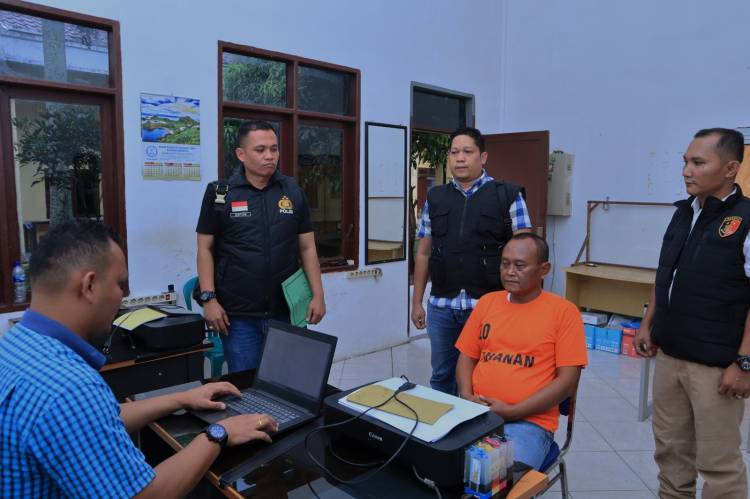 Unit Tipidkor Sat Reskrim Polres Simalungun Tangkap Mantan Pangulu, Terlibat Korupsi Dana Desa Ratusan Juta Rupiah