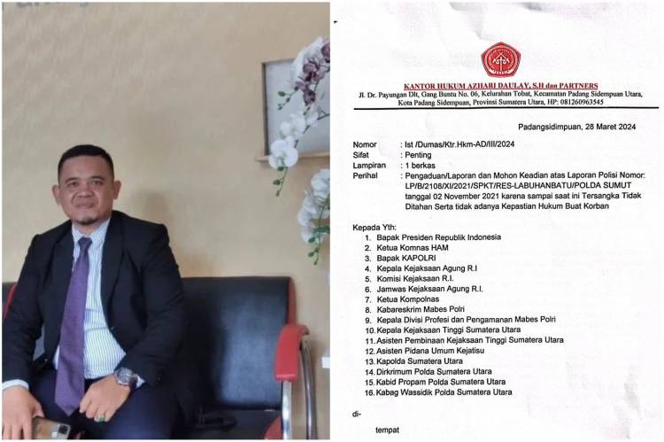 Hampir 3 Tahun Korban Penganiayaan di Labura Tak Dapat Kepastian Hukum, Keluarga Korban Cari Keadilan Lapor Presiden dan Kapolri