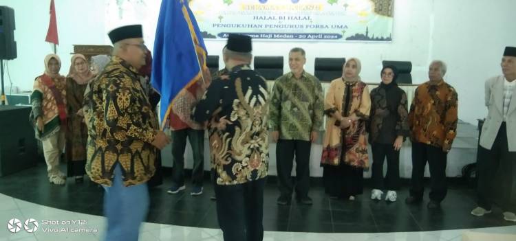 Halal bihalal Alumni Medan Area , Sekaligus Pelantikan Pengurus Forsa UMA Periode 2024 - 2026