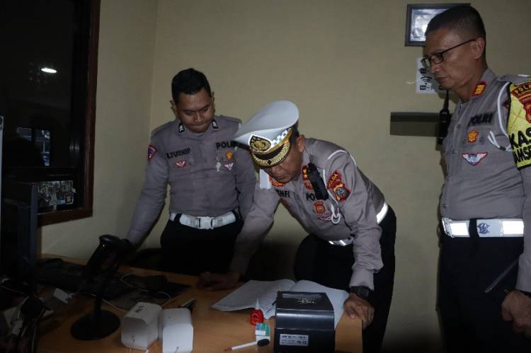 Wadir Lantas Polda Sumut Sidak Satpas Polres Belawan Nama Pemohon SIM Terdaftar Sampai Loket Pengambilan