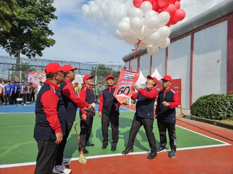 Ka Kemenkumham Sumut Buka Perlombaan POP