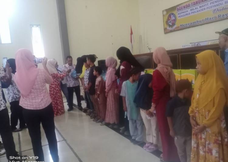 Agenda Tahunan Pemdes Lalang Pemberian Tali Asih