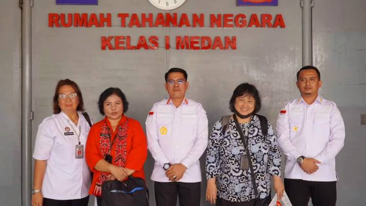 Kunjungi Rutan Medan, BSK Kumham Lakukan Pengumpulan Data Lapangan Terkait Pendaftaran Merek