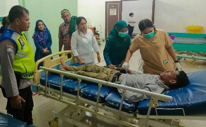 Pos Yan 5 Damuli Pekan Operasi Ketupat Toba 2024 Evakuasi Pemudik Lebaran Yang Sakit