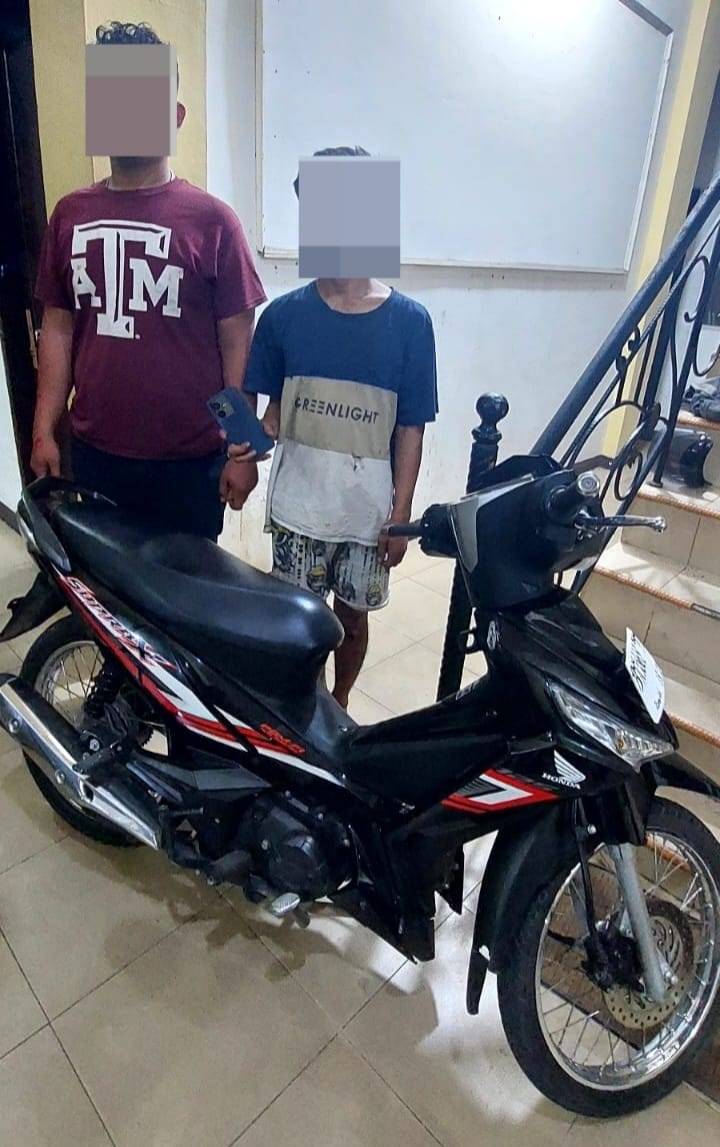Dua Pelaku Jambret Hp Pelajar Diamankan Polsek Siantar Utara