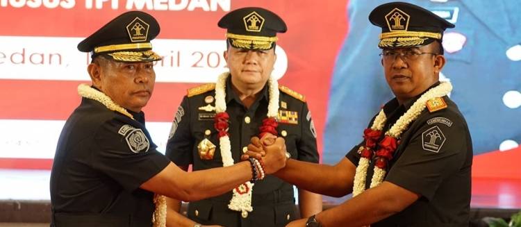 Resmi Pimpinan Kanwil Kemenkumham Sumut Berganti