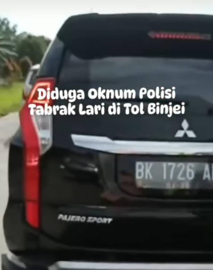Tabrak Mobil Warga di Tol Binjai, Personel Brimob Polda Sumut Diperiksa Propam