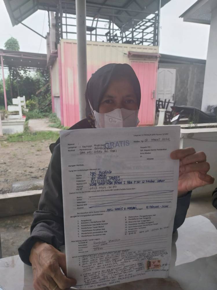 Diduga Terjadi Pemalsuan Tanda Tangan, Ahli Waris Minta Polda Sumut Tangkap Pelaku