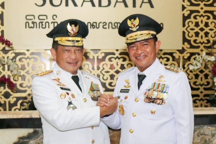 Ikuti Upacara Hari Otda di Surabaya, Pj Gubernur Sumut: Momentum Tingkatkan Semangat Pengembangan Potensi Daerah