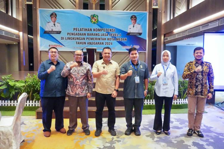 Bobby Nasution  Harapkan Pelatihan Kompotensi Pengadaan Barang/Jasa Level-1 Lahirkan SDM Kompeten