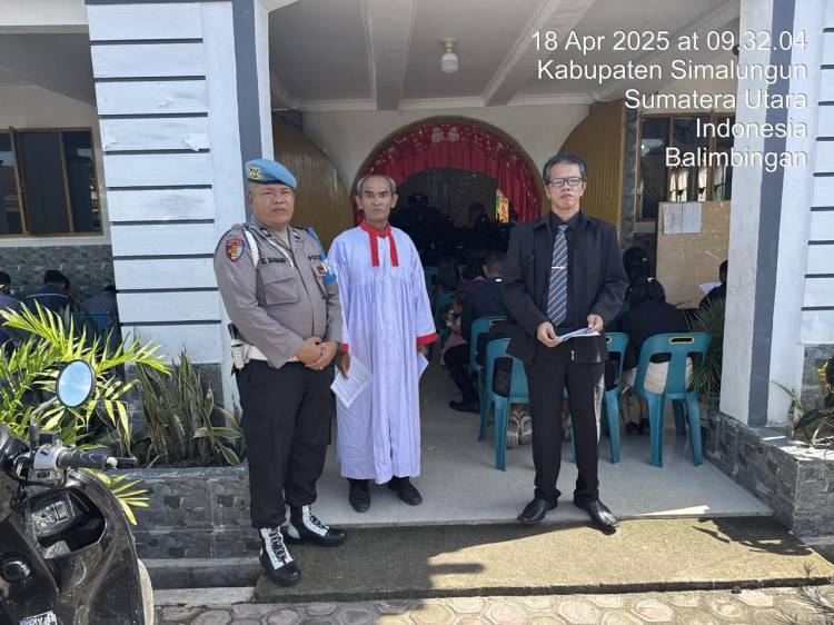 Polres Simalungun Tegaskan Komitmen Pengamanan Kamtibmas di Momen Jumat Agung 2025