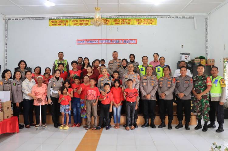 Kapolres Pematangsiantar Kunjungi UPT Pelayanan Sosial Tuna Rungu Wicara dan Lansia serta PA Thabita Care