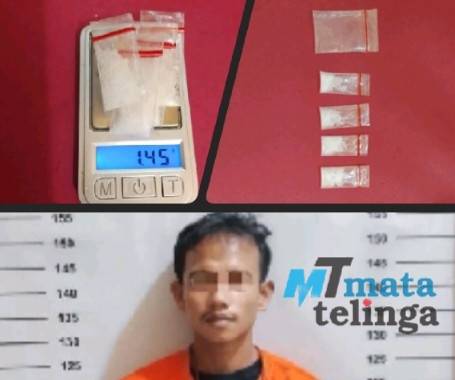 Jual Sabu di Parkiran, Polisi Tangkap Dedek