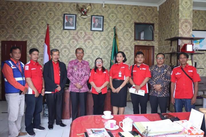 Wabup Audi Murphy Sitorus Dorong PMI Toba Lebih Aktif di Lapangan