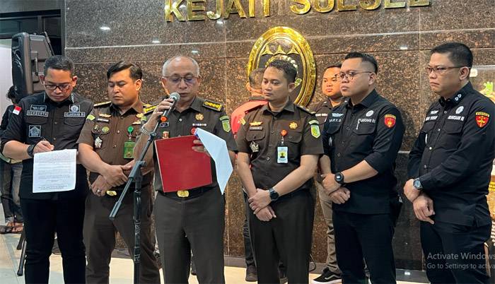 Kejati Sulsel Kembali Tahan 1 Tersangka Dugaan Korupsi Proyek Pembangunan Perpipaan Air Limbah Kota Makassar