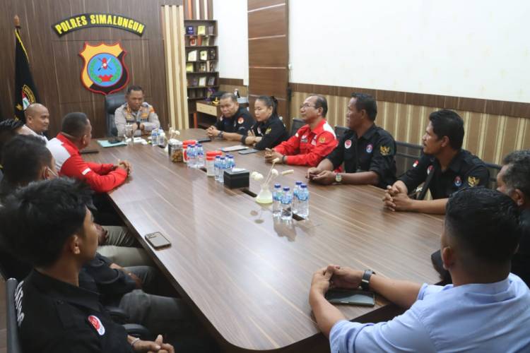 Kapolres Simalungun Terima Audensi Serikat Buruh Jelang Peringatan May Day