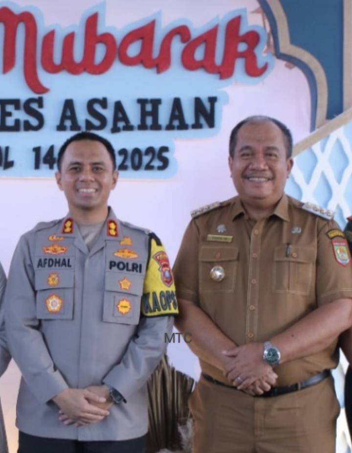 Polres Asahan Gelar "Open House" Bupati Dan Wakil Bupati Hadir Bersamanya