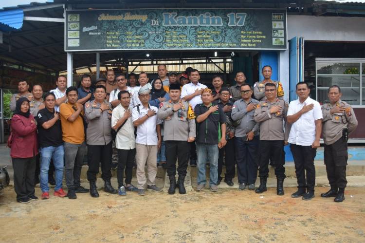 Kapolres Labusel Gelar Silaturahmi dan Halal Bihalal Bersama Insan Pers