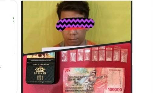Polsek Sei Kanan Polres Labuhanbatu Selatan Ungkap Kasus Narkotika di Desa Hutagodang, Satu Pelaku Diamankan