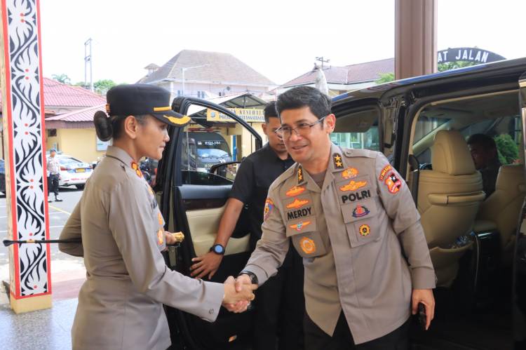 Kapolres Pematangsiantar, AKBP Sah Udur Sitinjak, Terima Kunker Tim Supervisi Itwasum Mabes Polri