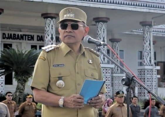 Apel Gabungan, Bupati Simalungun Ajak ASN Tingkatkan Disiplin dan Kinerja