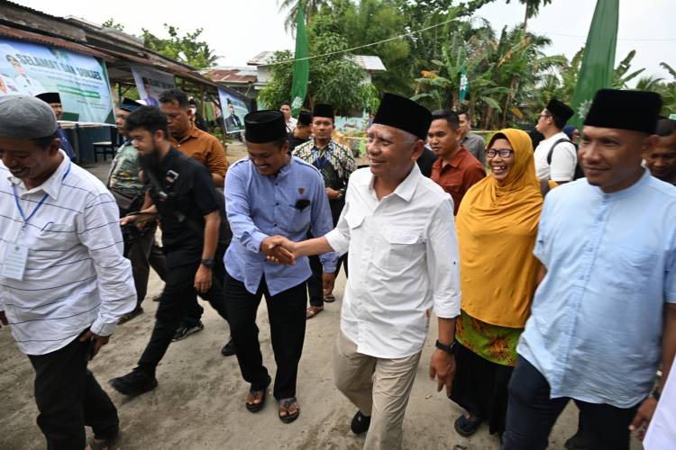 Wagub Sumut Surya Resmikan Pembangunan Masjid Taqwa Indrapura