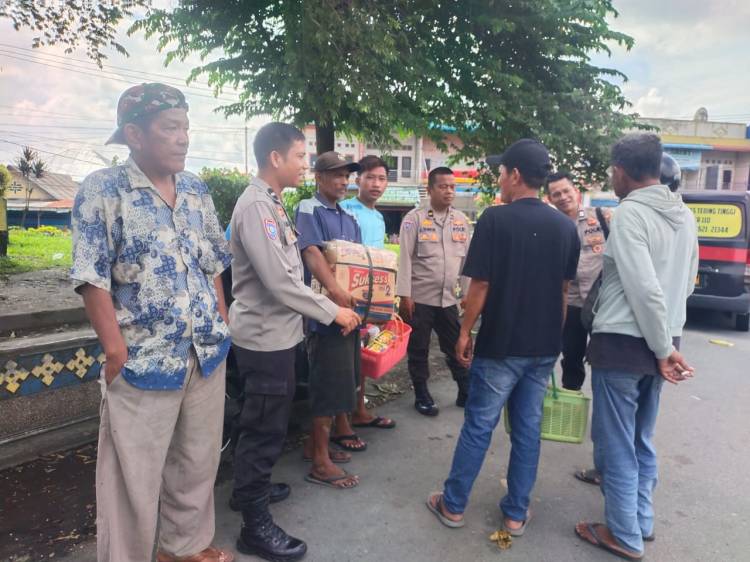Wujud Kepedulian Jaga Kamtibmas, Sat Binmas Polres Tebingtinggi Sambangi Warga