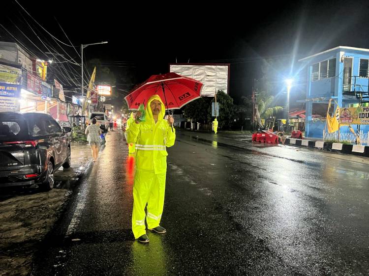 Wakapolres Pematangsiantar Terjun Langsung Pengaturan Lalu Lintas