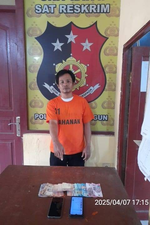 Sat Reskrim Polres Simalungun Bongkar Perjudian Togel Di Silau Kahean