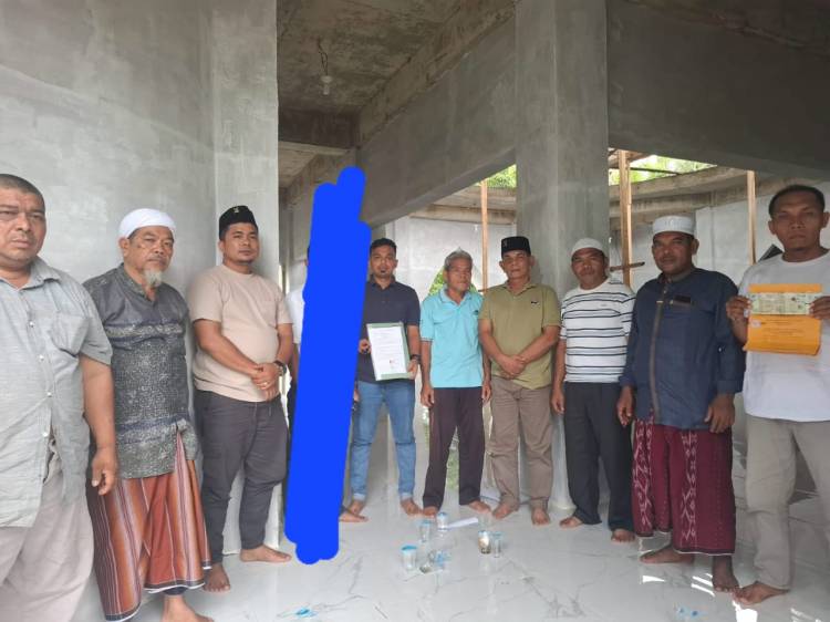 Oknum DPRD Madina Diduga Gelapkan Dana Masjid, Warga Langsung Sita Aset