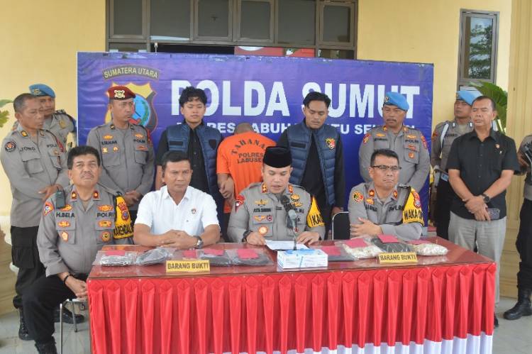 Polres Labusel Ungkap Pelaku Pembunuhan Wanita Dikubur di Kebun Sawit, Korban Dihabisi karena Cemburu