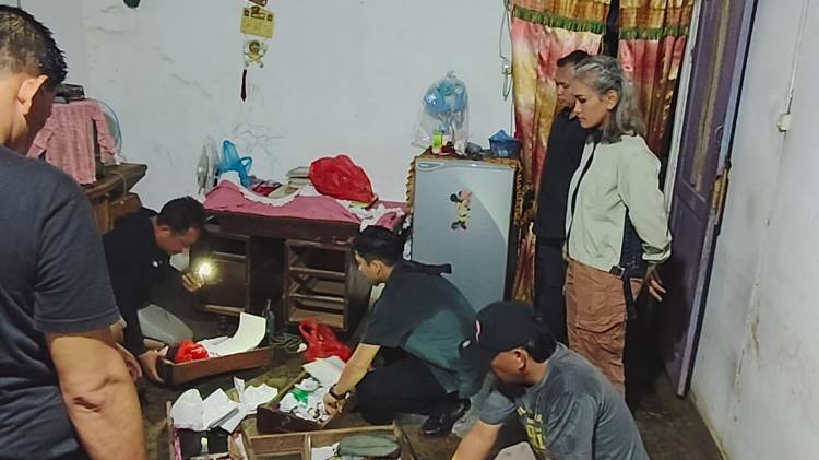 Bukti Nyata,Kapolres Pematangsiantar Pimpin Penangkapan Penjual  Sabu di Jalan Nagur