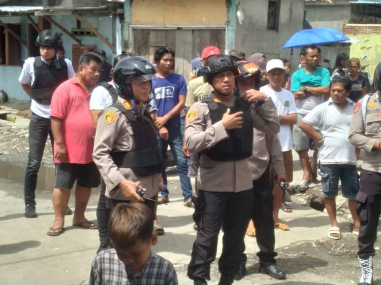 Pasca Teman Ditembak Matti, Puluhan Pemuda Serang Pemukiman Belawan Lama