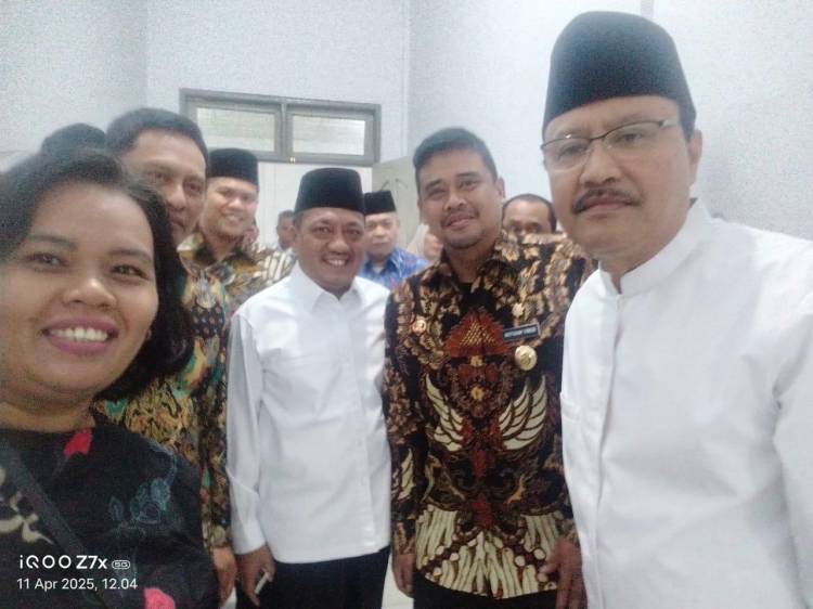 Mensos Saifullah Yusuf Ke Tebingtinggi Tinjau Lokasi SR