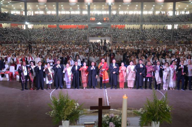 Perayaan Paskah Raya HKBP, Bobby Nasution Ingin Terus Didampingi Jemaat HKBP