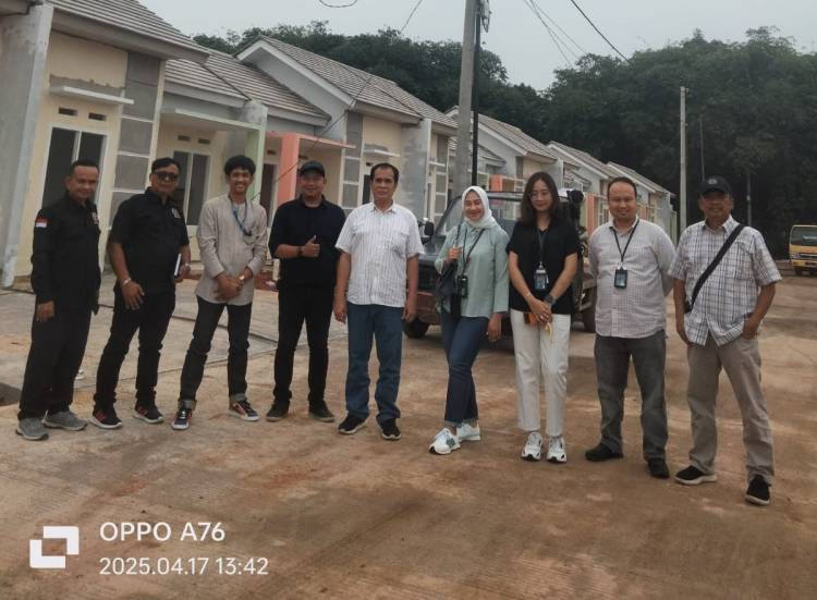 Tim PWI Tinjau Cepat Lokasi Rumah Subsidi Wartawan, Ketua Umum Apresiasi Komitmen Pemerintah