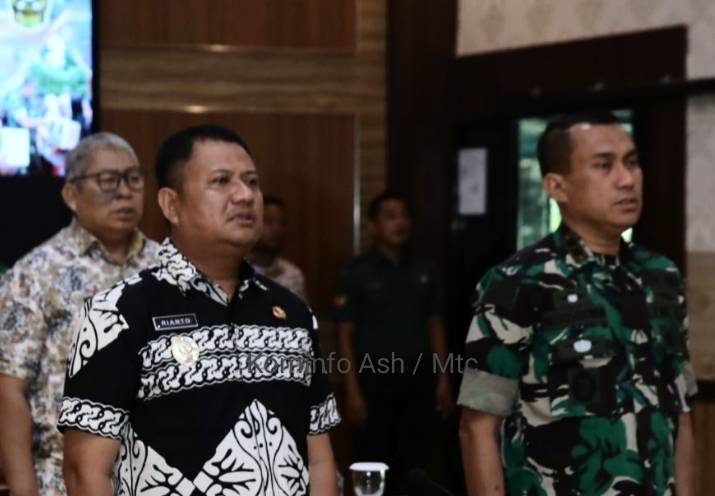 Wakil Bupati Asahan Dukung TMMD Ke 124 Kodim 0208 Asahan