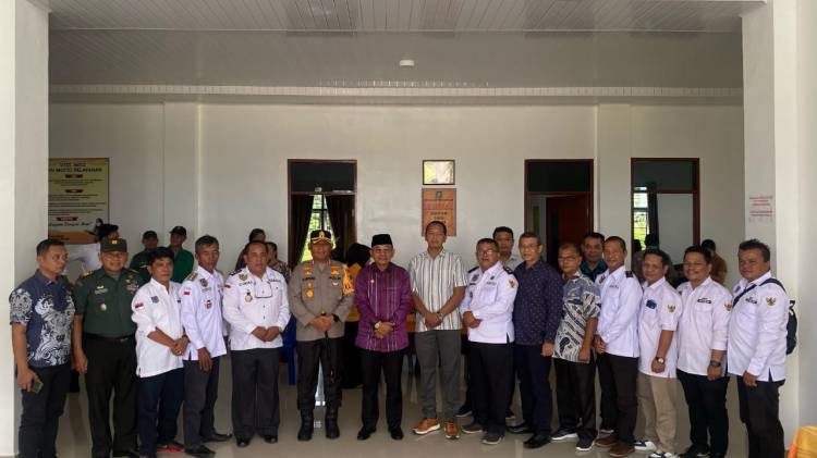 Kapolres Simalungun Hadiri Rapat Teknis Penanganan Banjir di Pasar Bawah Serbalawan