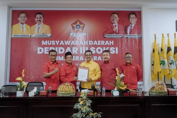 Yofialdi Pimpin  SOKSI Sumbar
