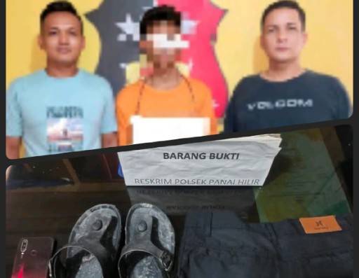 Unit Reskrim Polsek Panai Hilir Ringkus Pelaku Rampok Tas