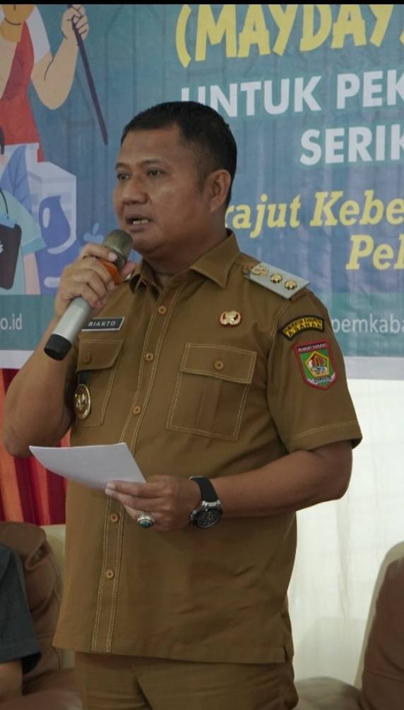 Peringatan Hari Buruh Se Kabupaten Asahan Bersama Wabup