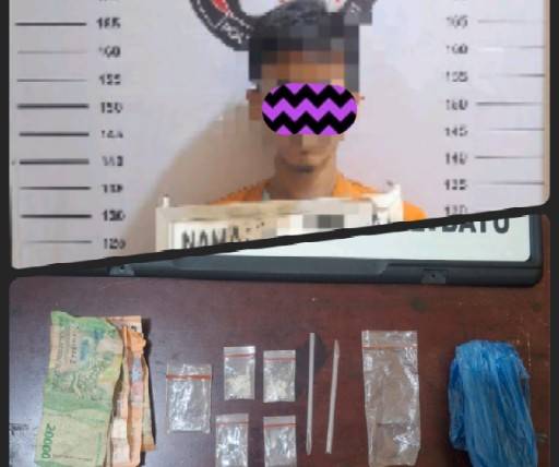 Bobby Edarkan Narkoba Ditengah Pemukiman
