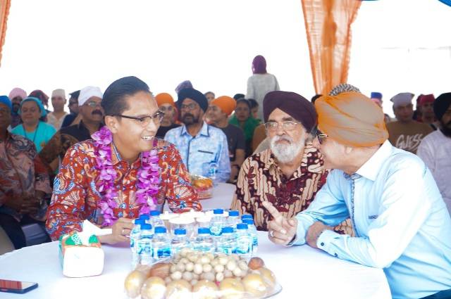 Hadiri Perayaan Vaisakhi, Rico Waas Ajak Umat Sikh Bersinergi Bangun Medan