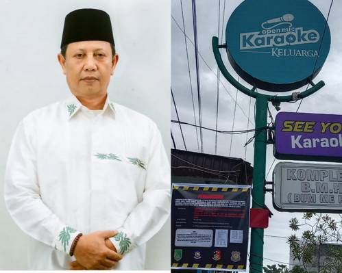 Bupati Rohil Cabut Izin dan Segel Karaoke "See You", Langkah Tegas Wujudkan Visi Bermarwah