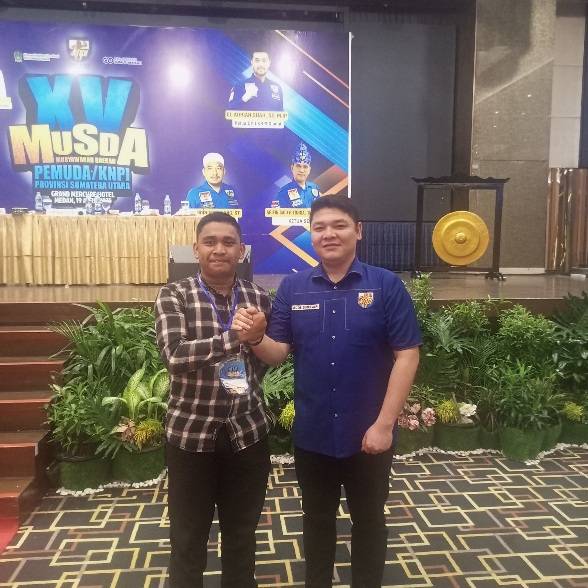 Sekjen DPP BM Garnizun Habiburriziq El Ardhy Saragih :Selamat Terpilihnya Aldi Syahputra Siregar Ketua KNPI Sumut