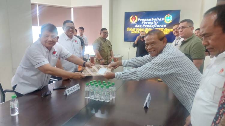 Kolonel (Pur) TNI Hatunggal Siregar Resmi Mendaftar Sebagai Calon Ketua KONI Sumut, Dapat Dukungan 32 KONI Daerah dan 46 Cabor