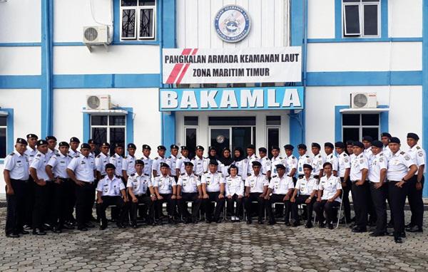 Puluhan PNS Bakamla  Perkuat Zona Kamla Timur 